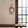 [Only support Drop Shipping Buyer] Orion Natural Rope and Metal Mesh Cylinder Pendant