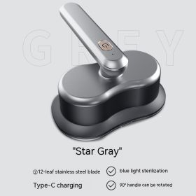 Blue Light Anti-mite Wireless Charging Lady Shaver (Option: Starry Sky Gray)