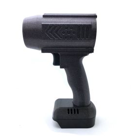 Handheld 50mm Motor Violent Turbo Fan (Option: Black-For makita batteies)