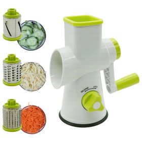 Kitchen Roller Multi-function Vegetable Chopper Household (Color: Green)