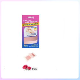 4 Flavors Hair Removal Wax Paper Double-sided Depilatory Paper (Color: Red)