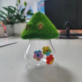 Cute Mushroom-shaped Hummingbird Feeder (Option: Tiedyed Flower)