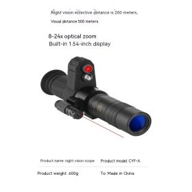 Cross Cursor Zoom Focusing Aiming (Option: With laser-USB)