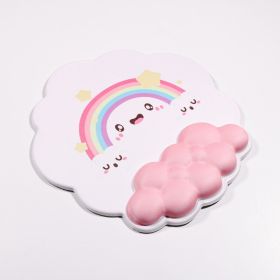 Office Wristband Slow Rebound Cloud Mouse Pad (Option: 7Color)