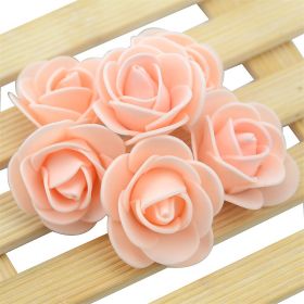 Simulation 35cm Foamflower Diy Bear Accessories (Option: Champagne-50pcs)