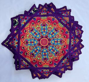 Handkerchief Lycra Cloth Flower Like Handkerchief (Option: Bohemian)