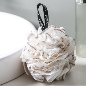 Women's Fashion Soft Lace Loofah (Color: coffee)