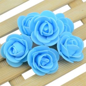 Simulation 35cm Foamflower Diy Bear Accessories (Option: Blue-50pcs)