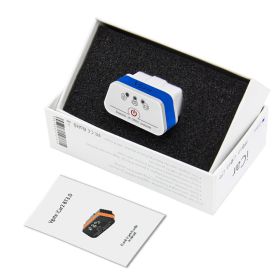 Fashion Bluetooth Car Fault Detector (Option: White And Blue)