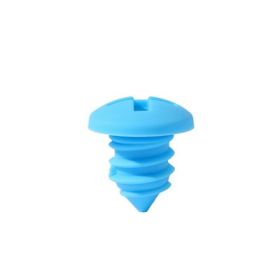 Edible Silicon Bottle Cap Seal (Option: Sky Blue With Screws)