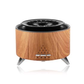 White Noise Flame Aroma Diffuser Desktop (Option: V28 Light Wood Grain-EU)