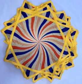 Handkerchief Lycra Cloth Flower Like Handkerchief (Option: The Vortex Of Flags)