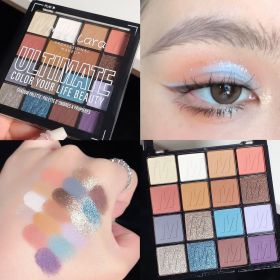 Pearl Waterproof Matte Eye Shadow (Option: 01 Denim)