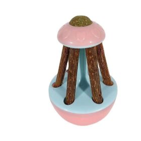 Polygonum Multiflorum Tumbler Cat Toy (Option: Pink Blue)