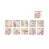 50pcs/Pack Vintage Flower Material Paper - Perfect for DIY Decor, Collage Cards, Junk Journals & More!