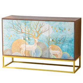 47.24" Wide Sideboard (Color: as Pic)