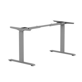 Dual motors adjustment  Standing Desk Base Workstation Frame Only (Color: Grey)