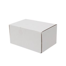 50 Pack 6x4x3 inch Corrugated Box Mailers- White Cardboard Shipping Box Corrugated Box Mailer Shipping Box for Mailer RT (size: 6x4x3")