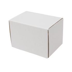 50 Pack 6x4x3 inch Corrugated Box Mailers- White Cardboard Shipping Box Corrugated Box Mailer Shipping Box for Mailer RT (size: 6x4x4")