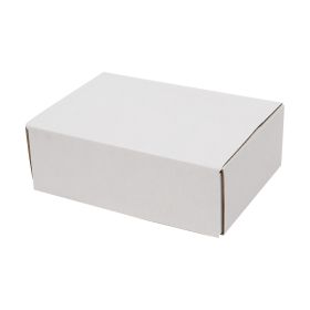 50 Pack 6x4x3 inch Corrugated Box Mailers- White Cardboard Shipping Box Corrugated Box Mailer Shipping Box for Mailer RT (size: 6x4x2")