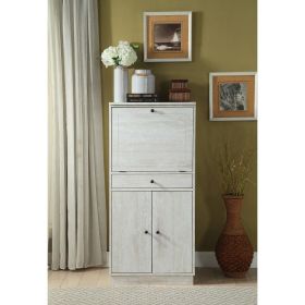 Wiesta Wine Cabinet in Antique White YF (SKU: 97545)