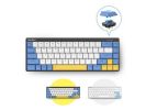 Dareu EK868 Low Profile Switch Mechanical Wireless Keyboard Bluetooth 5.1 Extra-Thin Rechargeable Gaming Keypads For 3 Devices