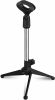 5 Core Premium Mini Microphone Stand Tripod Universal Adjustable Desk Microphone Stand Portable Foldable Table Top Desktop Stand with Small Plastic Mi