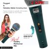 5 Core Microphone Pro Microfono Dynamic Mic XLR Audio Cardiod Vocal Karaoke ND 58 BLU