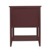 2 Drawer Side table; Naturel Rattan; End table; Suitable for bedroom; living room; study