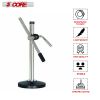 Desktop Microphone Stand Table Desk Mic Holder Stands Clip Mount Clamp Round Base Podcast Recording 5Core MS RBS CH IN