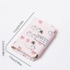 Cute Cartoon Print Credit Card Holder: Flap Button Clutch Card Bag with Multi Card Slots for a Casual Look