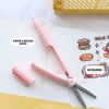 1pcs Foldable Pencil Scissors Journal Cutting Paper Cutter Student Mini Small Express Delivery Utility Knife