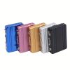 Password Box Shape Card Case Aluminum Metal Business Card Holder Card Case