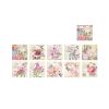 50pcs/Pack Vintage Flower Material Paper - Perfect for DIY Decor, Collage Cards, Junk Journals & More!