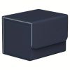 Premium PU Leather Card Deck Box - Perfect for Storing up to 100 Double Sleeved MTG, PTCG & TCG Cards!