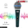 5 Core Microphone Pro Microfono Dynamic Mic XLR Audio Cardiod Vocal Karaoke ND 58 BLU