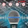 5 Core Microphone Pro Microfono Dynamic Mic XLR Audio Cardiod Vocal Karaoke ND 58 BLU