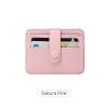 Slim & Stylish Women's Credit Card Holder - Multi Card Slots & Flap Snap Closure