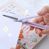 1pcs Foldable Pencil Scissors Journal Cutting Paper Cutter Student Mini Small Express Delivery Utility Knife