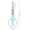 1pc Student Stationery Scissor, Stainless Steel Scissor