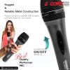 5Core Microphone Dynamic Microfono XLR Audio Cardioid Mic Vocal Karaoke Singing PM 286