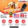 5Core Microphone Dynamic Microfono XLR Audio Cardioid Mic Vocal Karaoke Singing PM 286