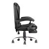 High Back Office Chair, Adjustable Ergonomic Office Chair, Executive PU Leather Swivel Work Chair with Lumbar Support, Computer Desk Chair with Footre