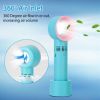 Handheld Bladeless Fan USB Rechargeable Portable Cooling Fan