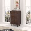 DRESSER CABINET BAR CABINET storge cabinet lockers Real Wood spray paint Retro round handle can be placed in the living room bedroom dining room color