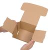 50 Pack 6x4x3 inch Corrugated Box Mailers- White Cardboard Shipping Box Corrugated Box Mailer Shipping Box for Mailer RT