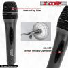 5Core Microphone Dynamic Microfono XLR Audio Cardioid Mic Vocal Karaoke Singing PM 286