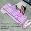 K618 Wired Gaming Keyboard and Mouse Set RGB Backlit For PC Laptop PS4 Xbox one