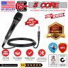 5Core Microphone Dynamic Microfono XLR Audio Cardioid Mic Vocal Karaoke Singing PM 286