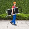 Folding Step Stool with Iron Frame And Anti-Slip Pedals Step Ladder